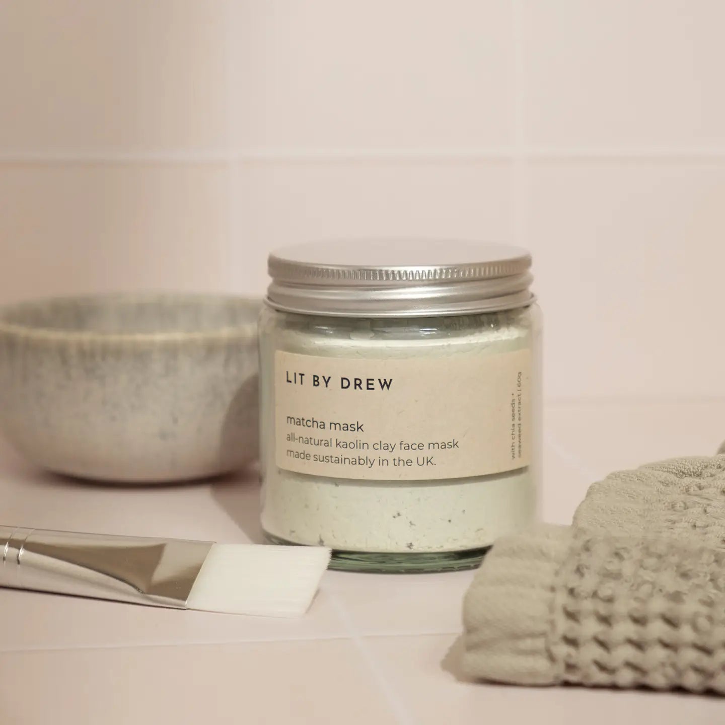 Matcha Mask - Kaolin Clay Face Mask - 60g