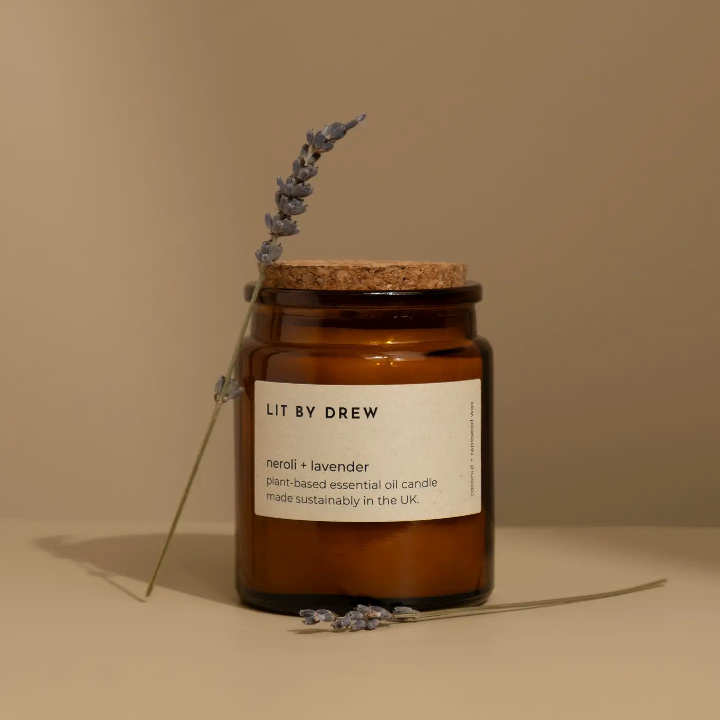 Neroli & Lavender - Pure Essential Oil Candle - 175g