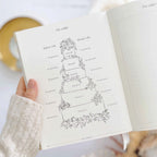 Blush and Gold Foil Luxury Wedding Planner Book